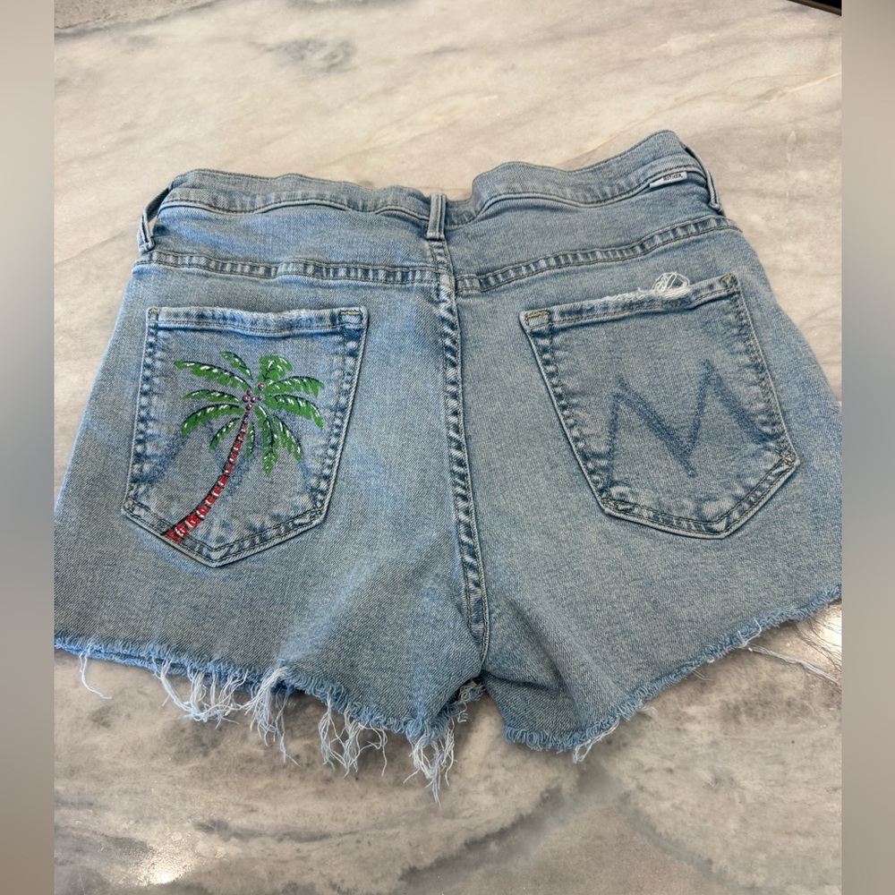 MOTHER denim shorts size 30